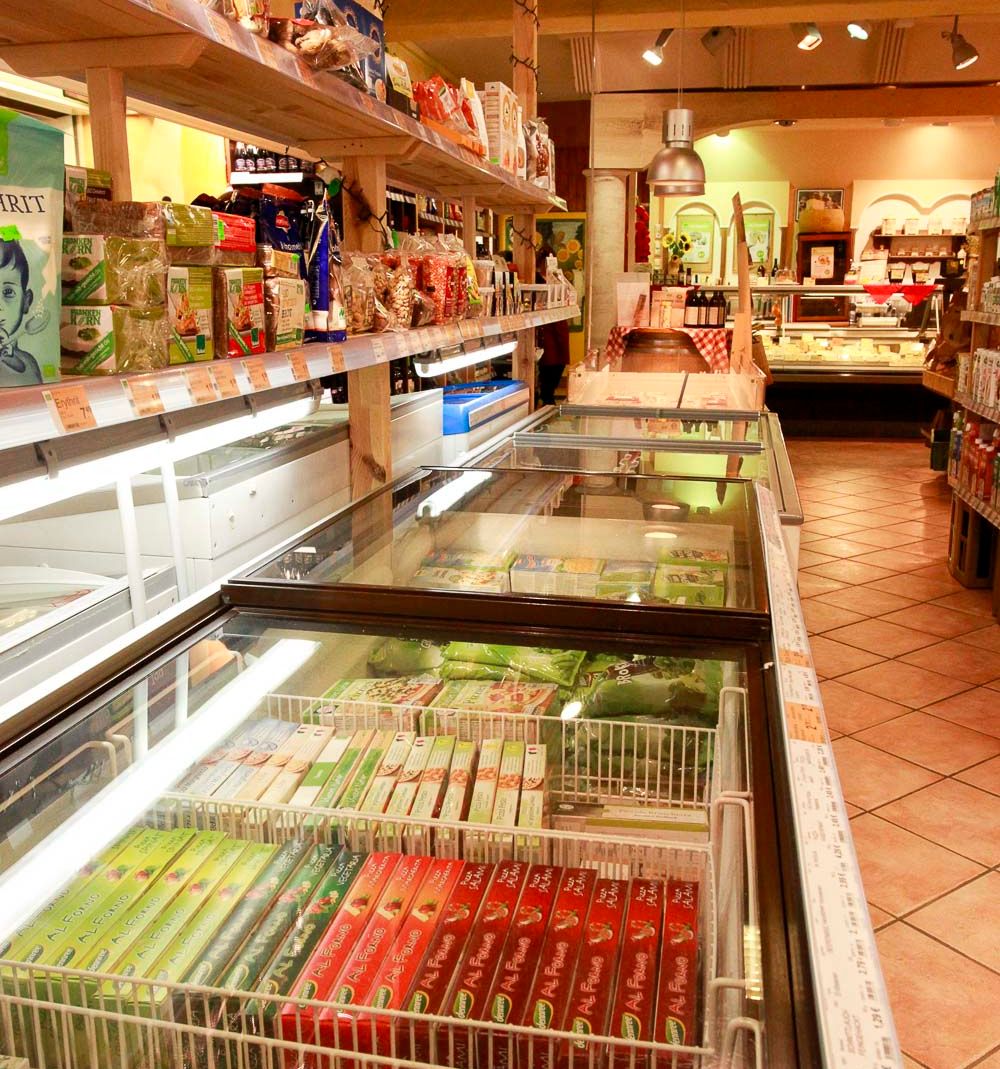 Bio-Tiefkühlprodukte in der Tiefkühlung im Bioladen Lüneburg - Naturkostladen Häcklingen