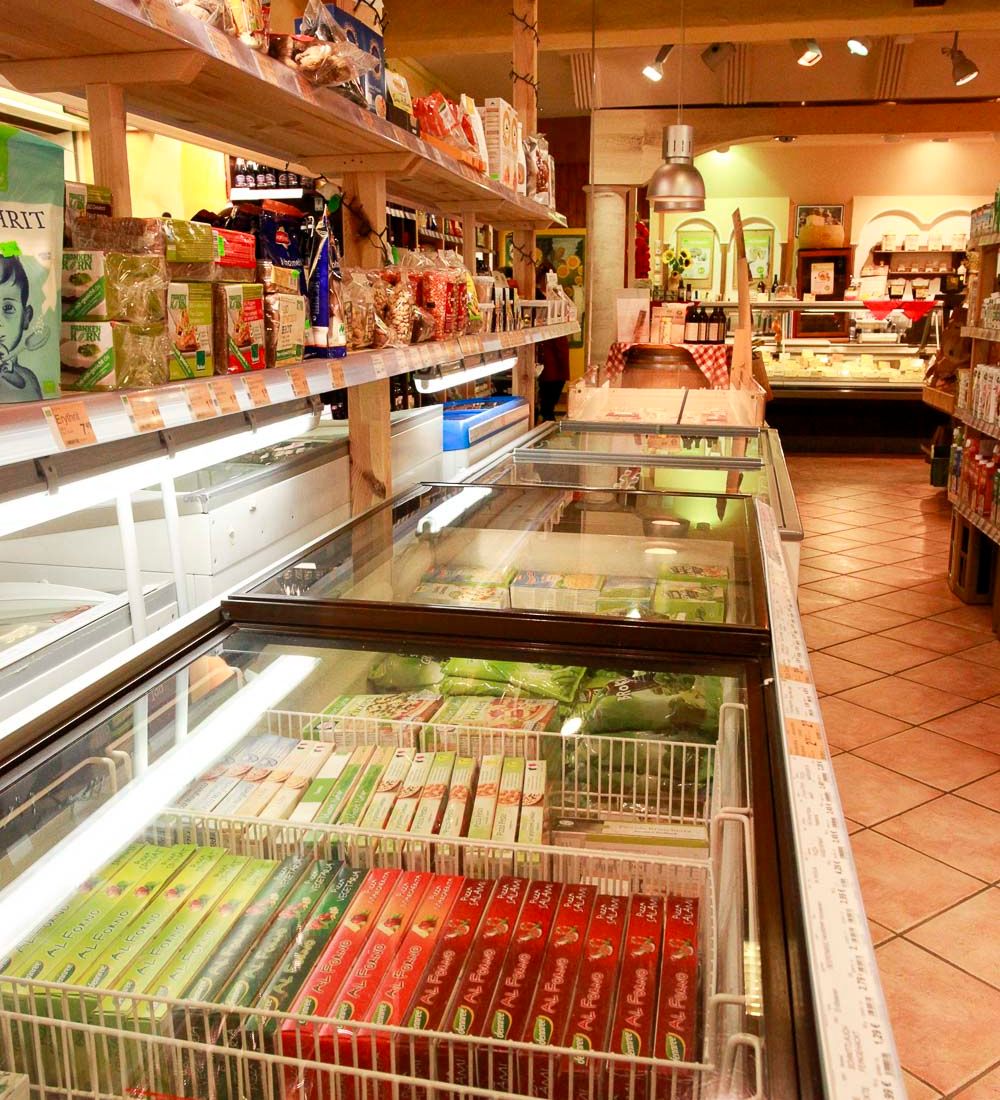Bio-Tiefkühlprodukte in der Tiefkühlung im Bioladen Lüneburg - Naturkostladen Häcklingen